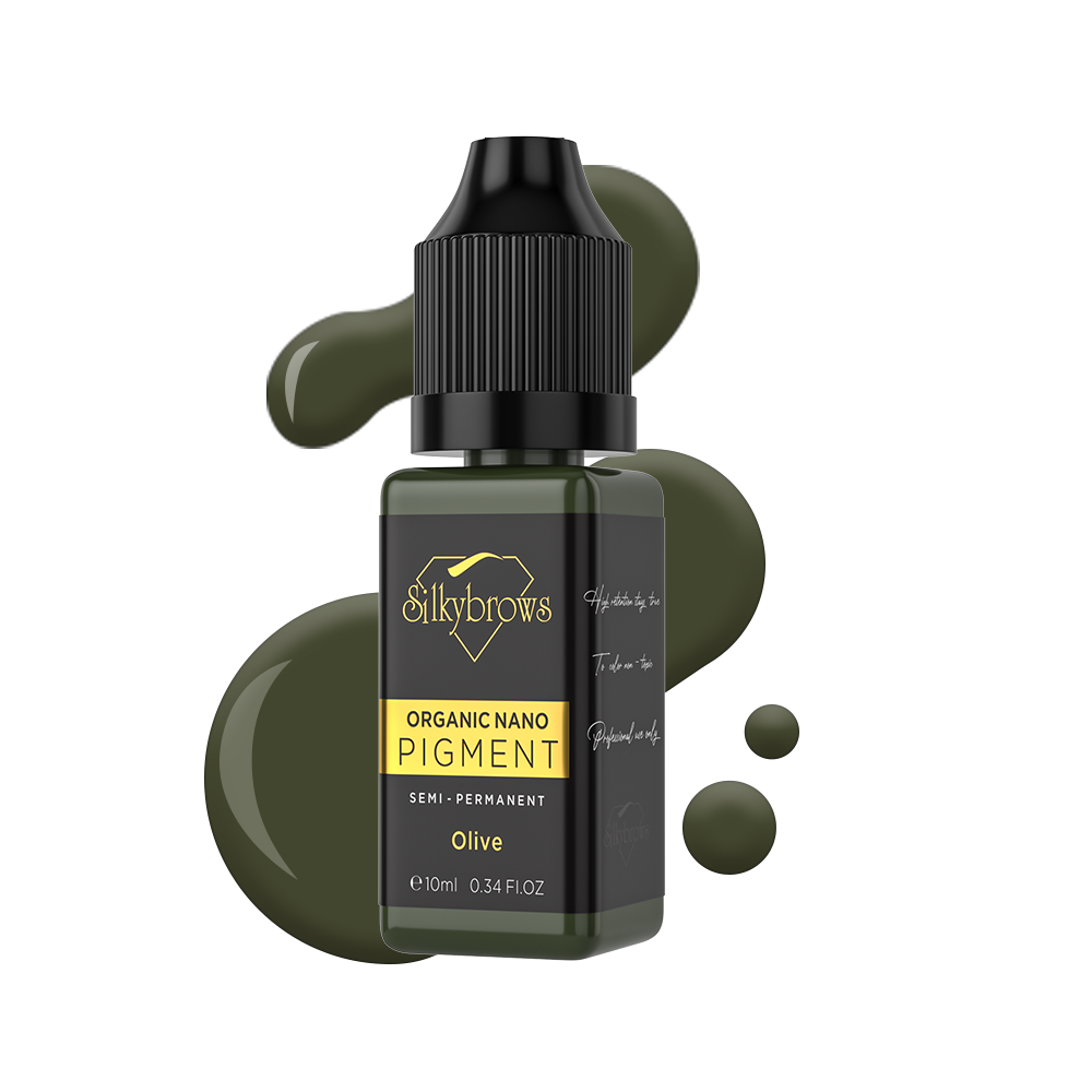 Silkybrows Organic Nano Pigment-Olive